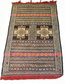 BADR EDDINE HANDMADE MOROCCAN RUG Black