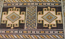 BADR EDDINE HANDMADE MOROCCAN RUG Black
