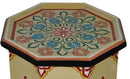 Handmade Moroccan Coffee Table – Hand Painted Moorish Accent End Table Decor